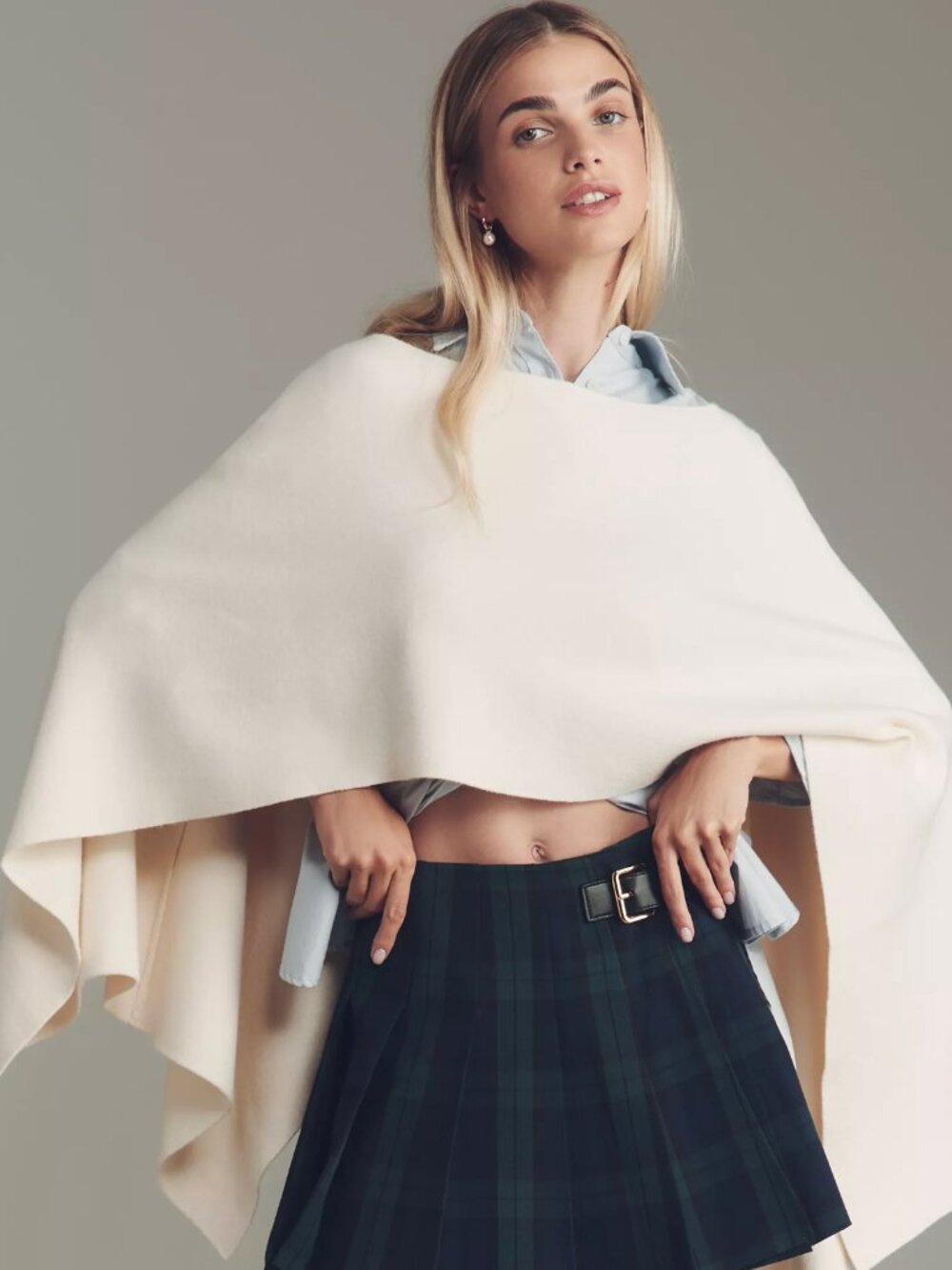 NWT Anthropologie Mare Mare Knit Poncho - One Size